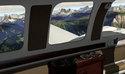 FSC Dolomiti 3D X-Plane scenery view from inside 3